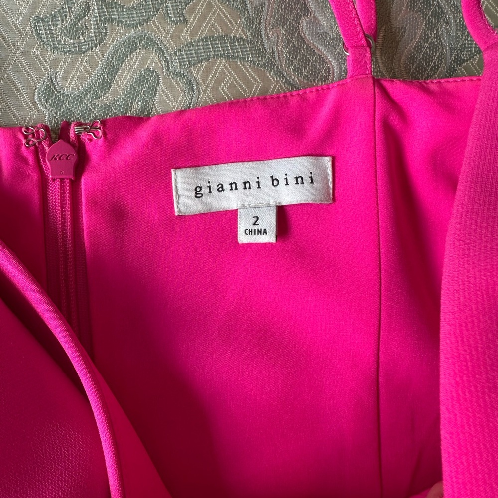 Gianni Bini Pink Midi Dress - Picture 6 of 6